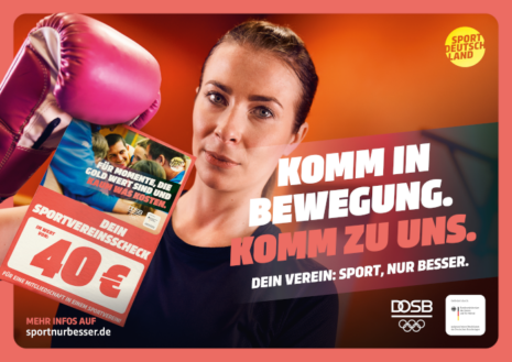 Restart - Gutschein - Vereinseintritt Komm in Bewegung. Komm zu uns. Dein Verein: Sport: NUR BESSER.
